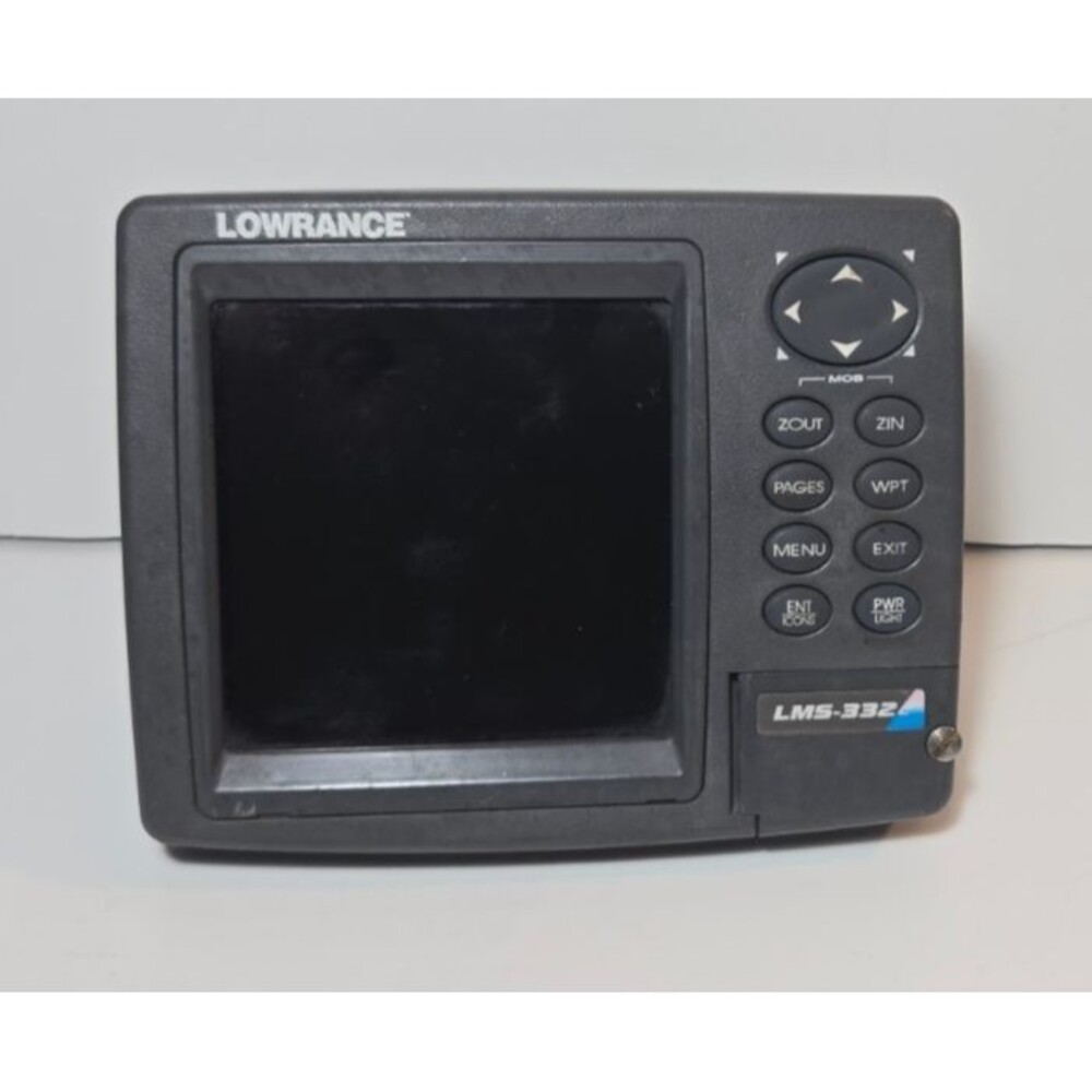 Lowrance LMS 332c *UNTESTED - FOR PARTS*